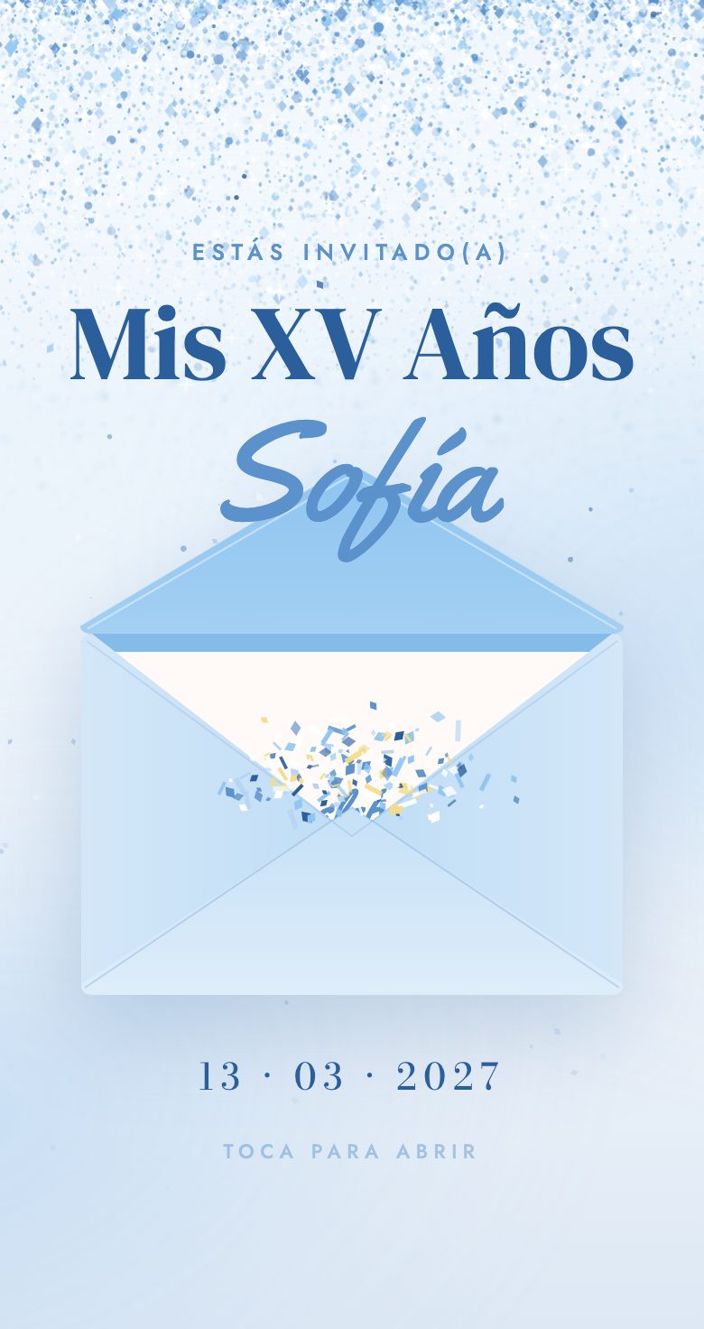 Invitación estilo Copa collage — portada